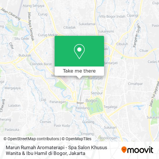 Marun Rumah Aromaterapi - Spa Salon Khusus Wanita & Ibu Hamil di Bogor map