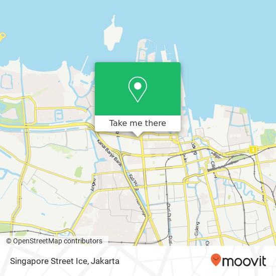 Singapore Street Ice map