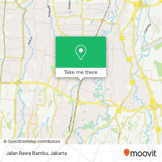 Jalan Rawa Bambu map