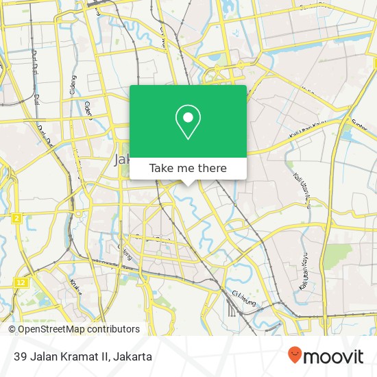 39 Jalan Kramat II map