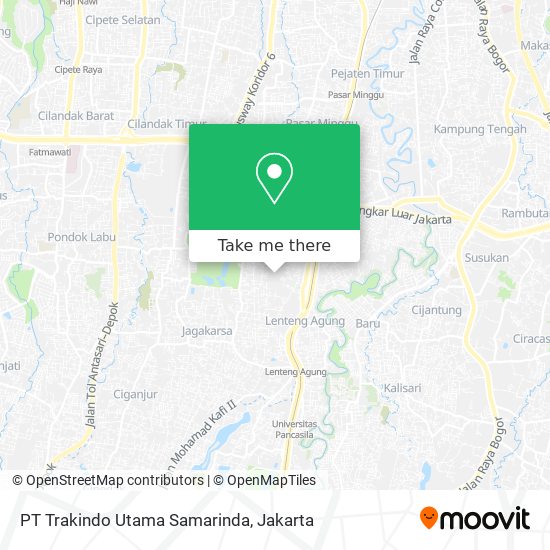 PT   Trakindo   Utama   Samarinda map