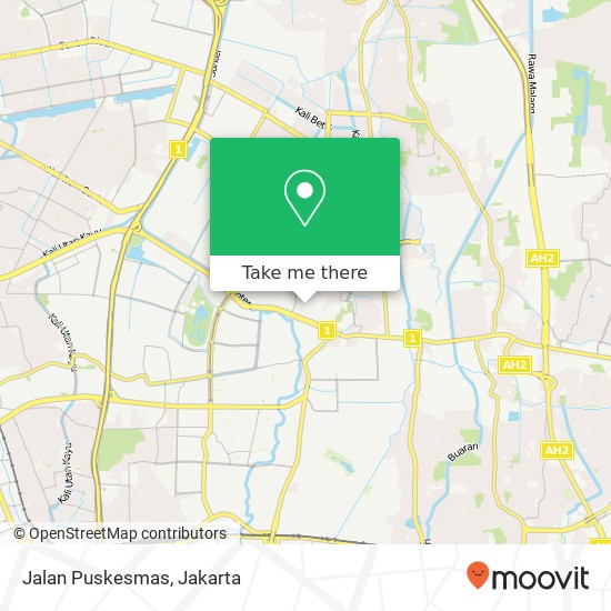 Jalan Puskesmas map