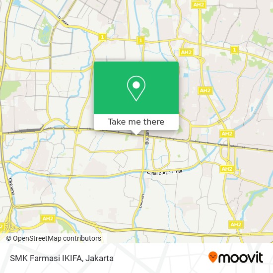 SMK Farmasi IKIFA map