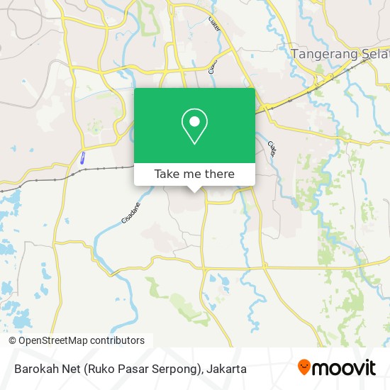 Barokah Net (Ruko Pasar Serpong) map