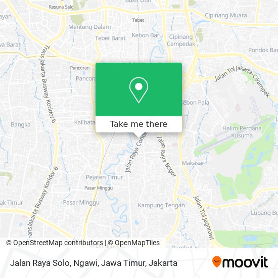 Jalan Raya Solo, Ngawi, Jawa Timur map