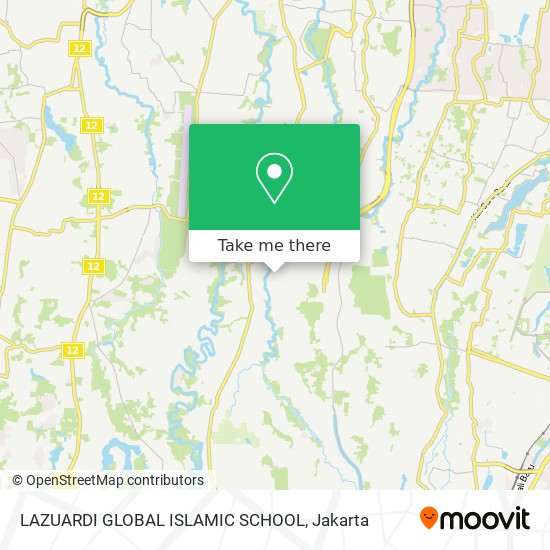 LAZUARDI GLOBAL ISLAMIC SCHOOL map
