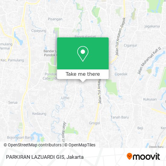 PARKIRAN LAZUARDI GIS map