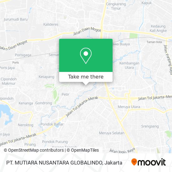 PT. MUTIARA NUSANTARA GLOBALINDO map