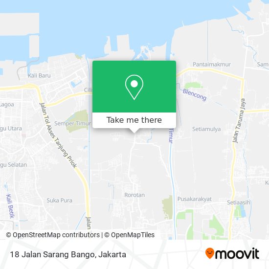 18 Jalan Sarang Bango map