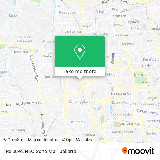 Re.Juve, NEO Soho Mall map