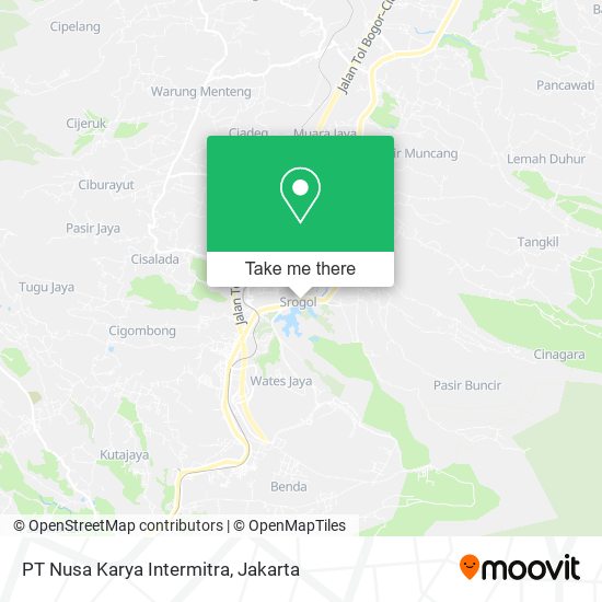 PT Nusa Karya Intermitra map