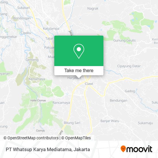 PT Whatsup Karya Mediatama map