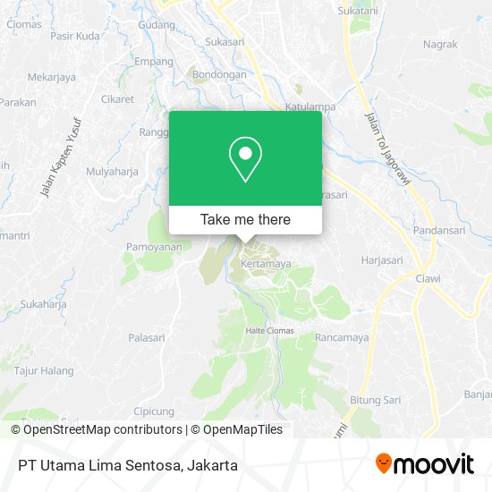 PT Utama Lima Sentosa map
