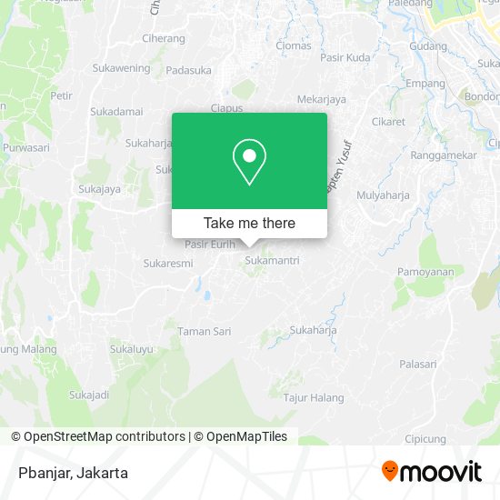 Pbanjar map