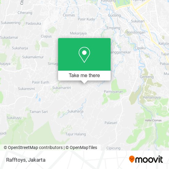 Rafftoys map