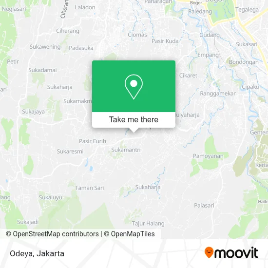 Odeya map