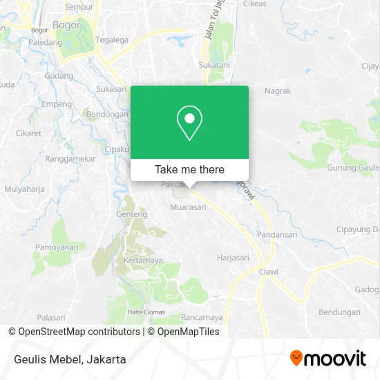 Geulis Mebel map