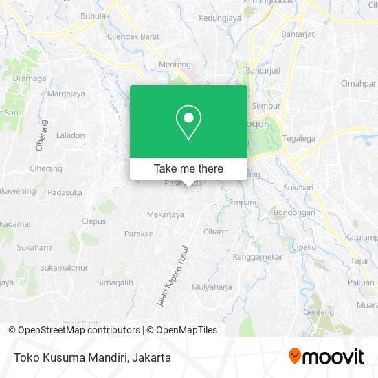 Toko Kusuma Mandiri map