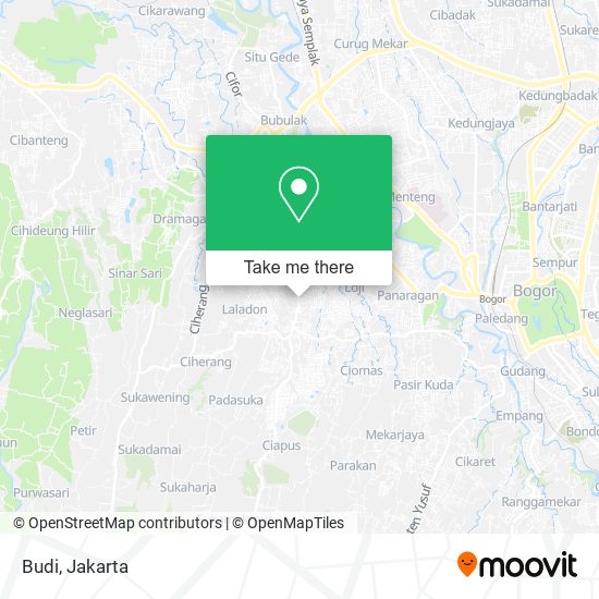 Budi map