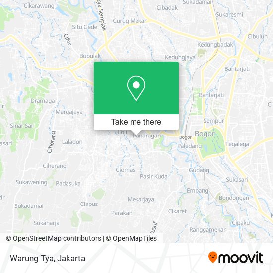 Warung Tya map