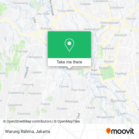 Warung Rahma map