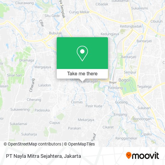 PT Nayla Mitra Sejahtera map