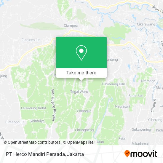 PT Herco Mandiri Persada map