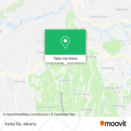 Kedai Dp map