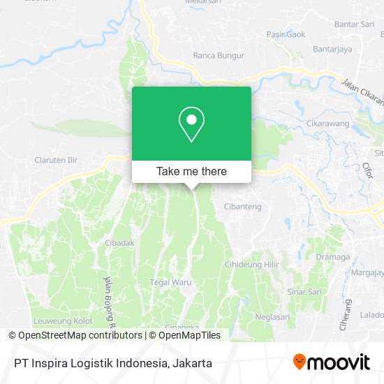 PT Inspira Logistik Indonesia map