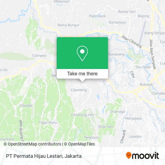 PT Permata Hijau Lestari map