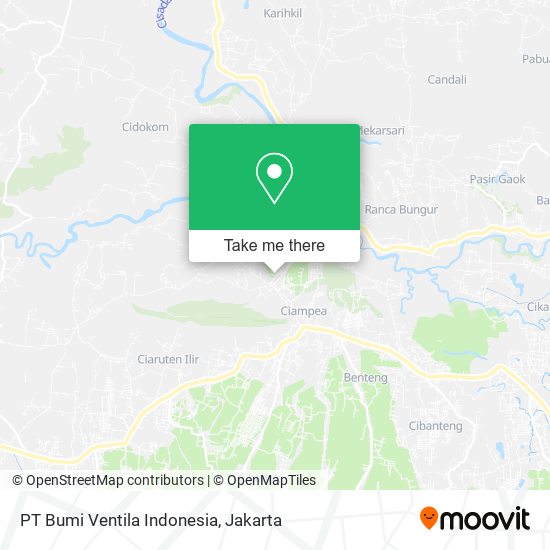 PT Bumi Ventila Indonesia map