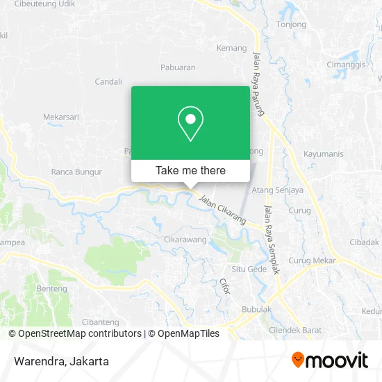 Warendra map