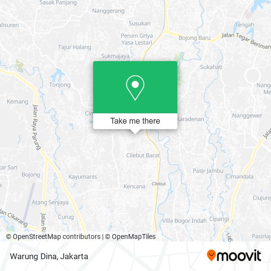 Warung Dina map