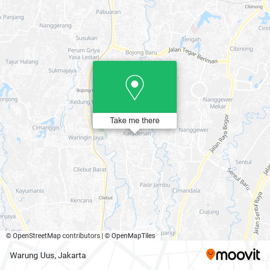 Warung Uus map