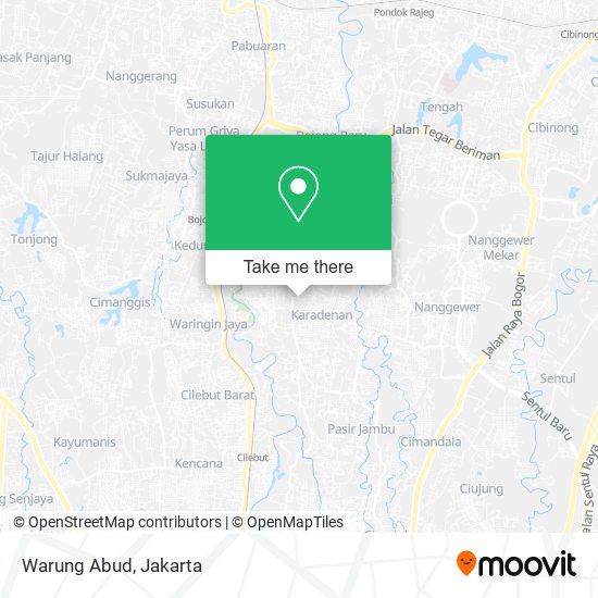 Warung Abud map