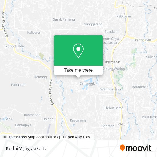 Kedai Vijay map