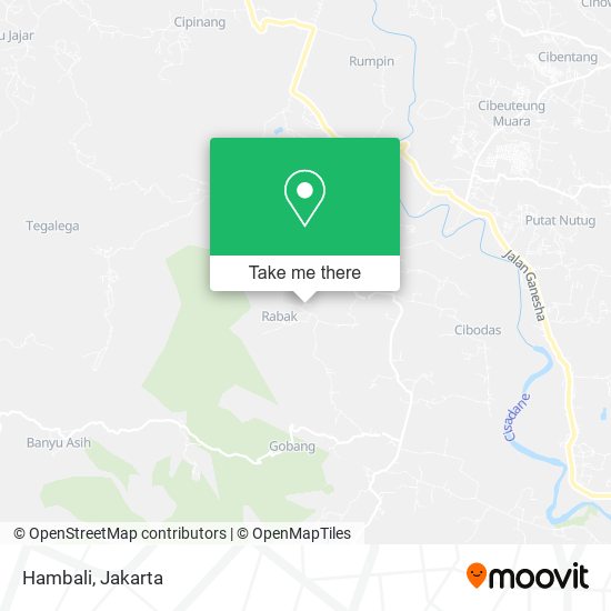 Hambali map