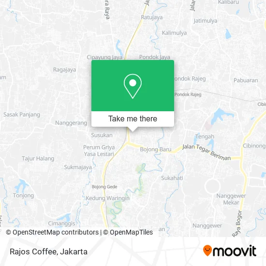 Rajos Coffee map