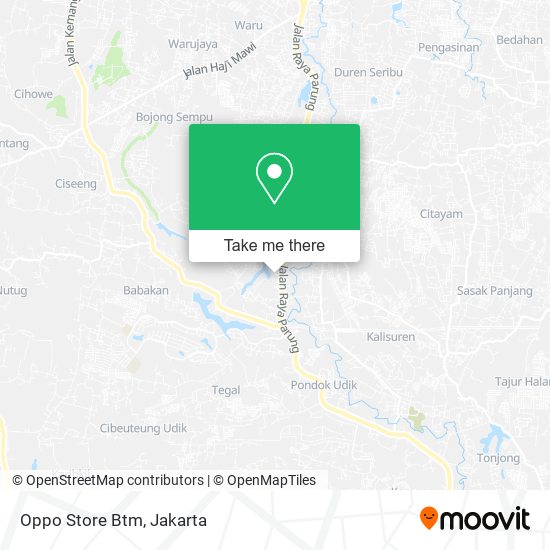 Oppo Store Btm map