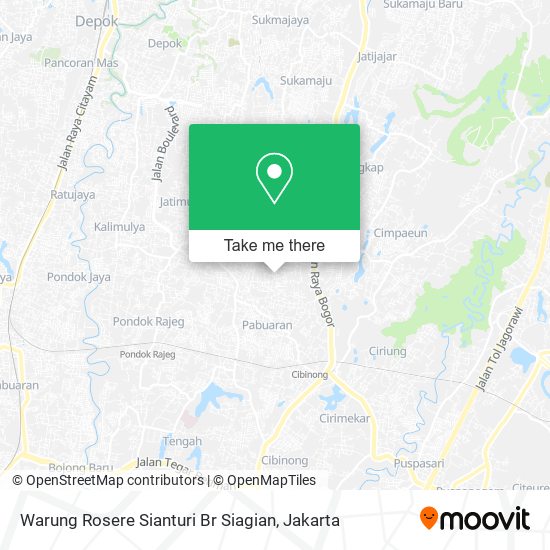 Warung Rosere Sianturi Br Siagian map