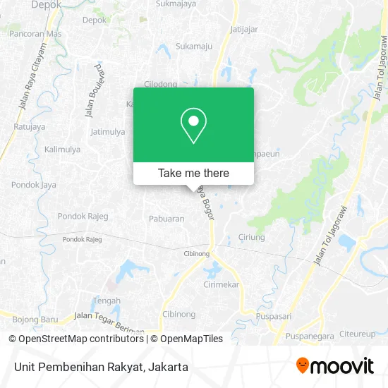 Unit Pembenihan Rakyat map