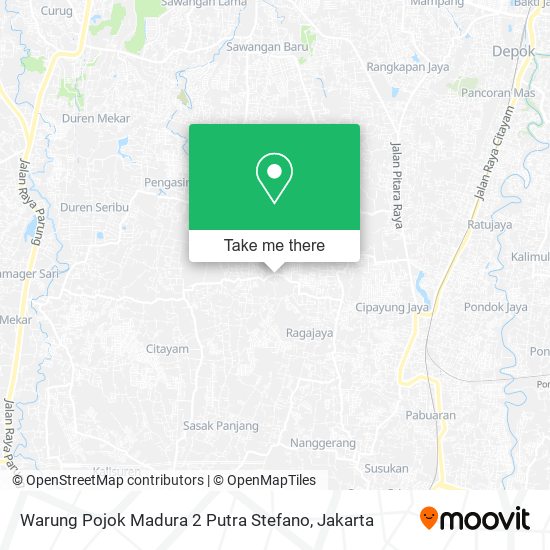 Warung Pojok Madura 2 Putra Stefano map