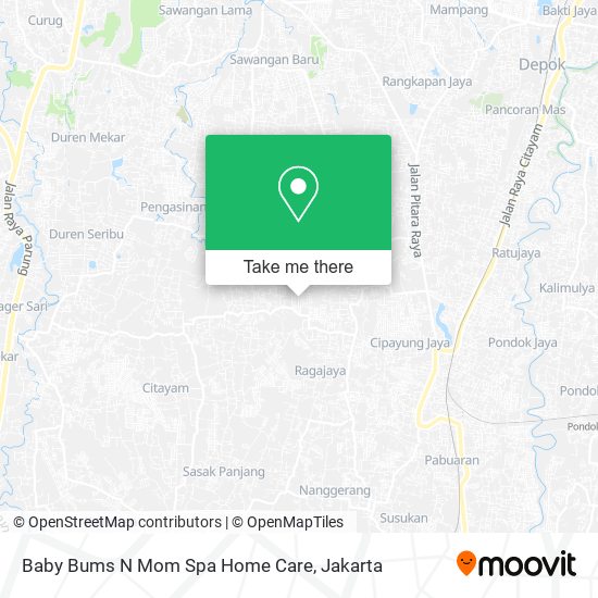 Baby Bums N Mom Spa Home Care map