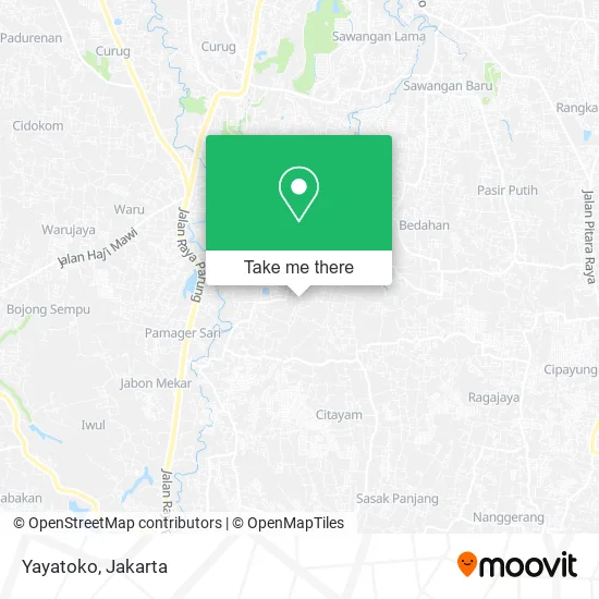 Yayatoko map