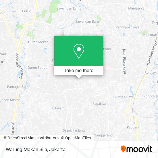 Warung Makan Sila map