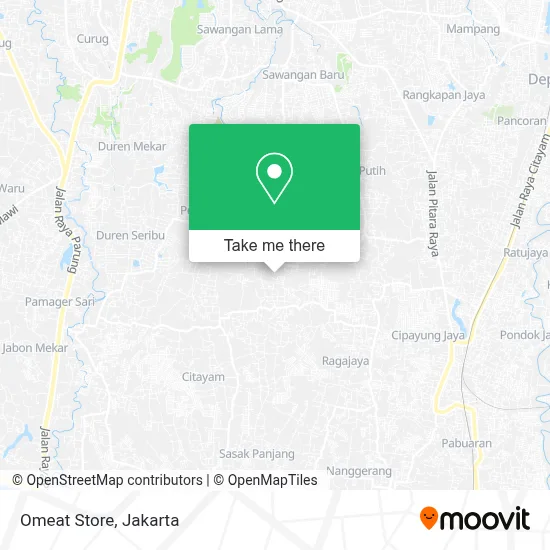 Omeat Store map