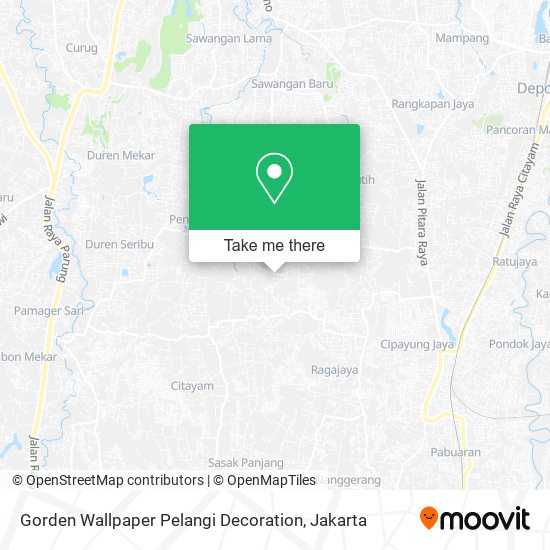 Gorden Wallpaper Pelangi Decoration map