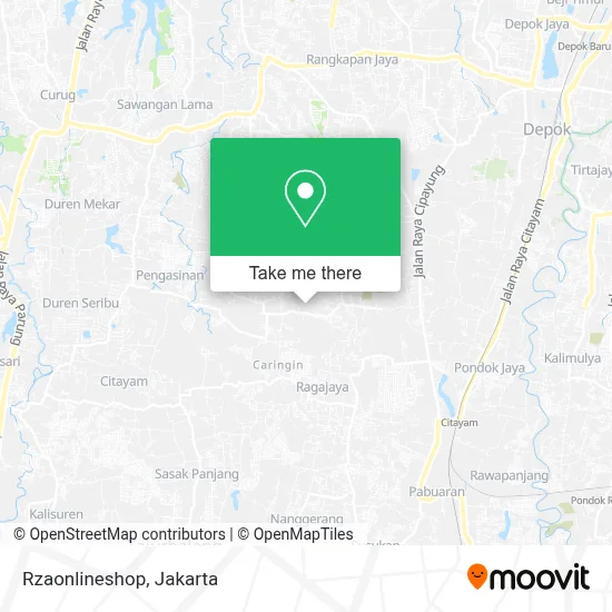 Rzaonlineshop map