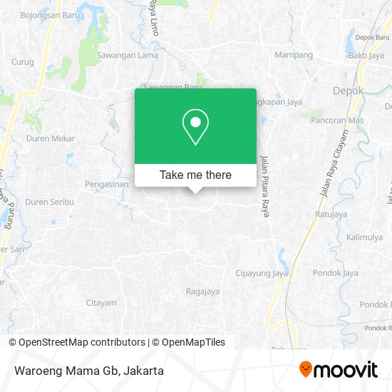 Waroeng Mama Gb map