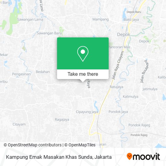 Kampung Emak Masakan Khas Sunda map